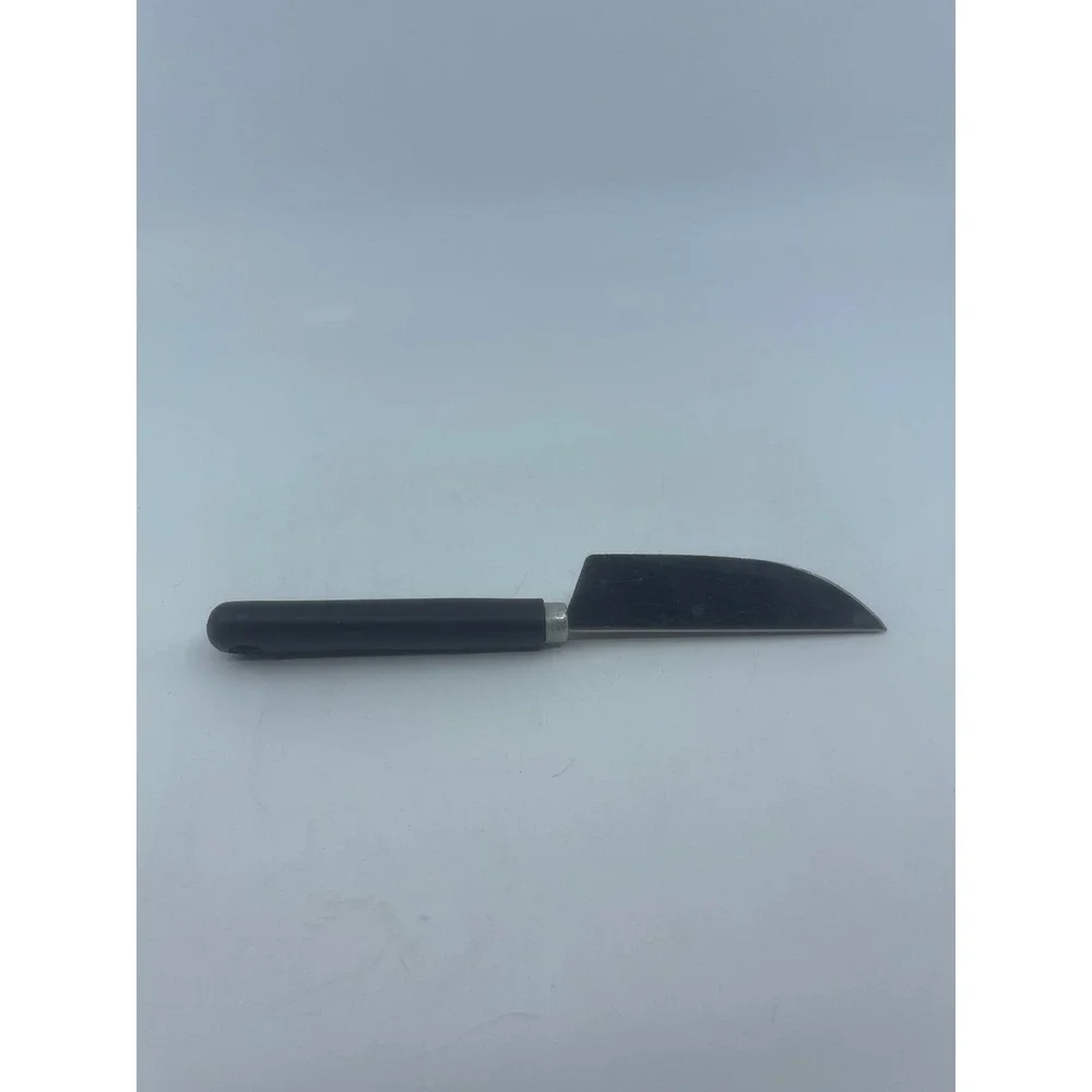 Deglon Decofruit Paring Knife Inox France Black Handle Fruit Carving Tool 7.75in
